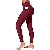 BRXL One Size Fits Most Lycra Workout Leggings with Pockets for Women Scrunch Butt Stretchy High Waist Athletic Gym Yoga
