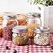 Wang-Data 16 Pack 304 Stainless Steel Mason Jar Lids, Mason Jar Storage Caps with Silicone Seals for Regular Mouth Canning Mason Ball Jars