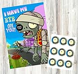 Silly Goose Gifts PVZ Party Game - I Have My Eye On You Zombie