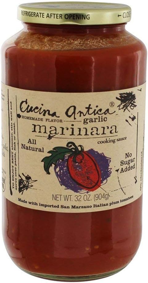 Cucina Antica Garlic Marinara Sauce, 32 oz