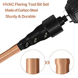 megarte HVAC Swaging Bit Repair Tool - 5 in 1 Air