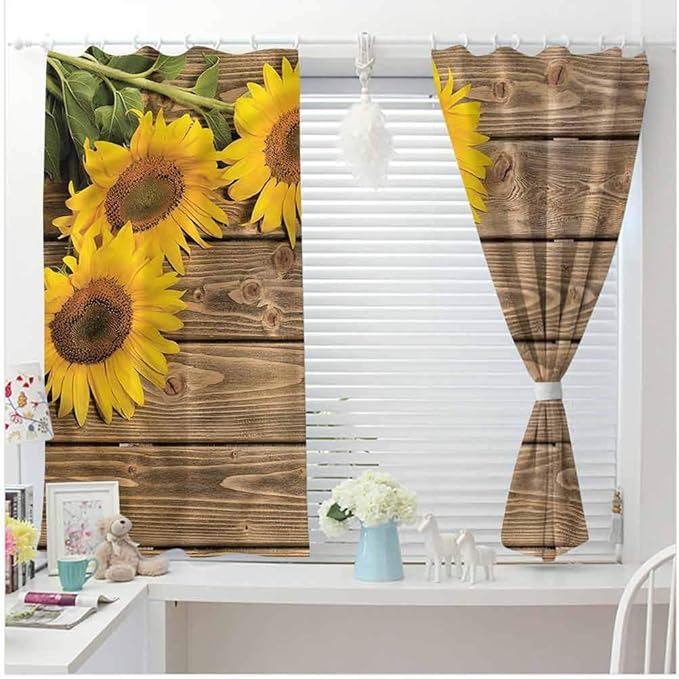 All of better Sunflower Honeymoon Curtains Floral Bouquet