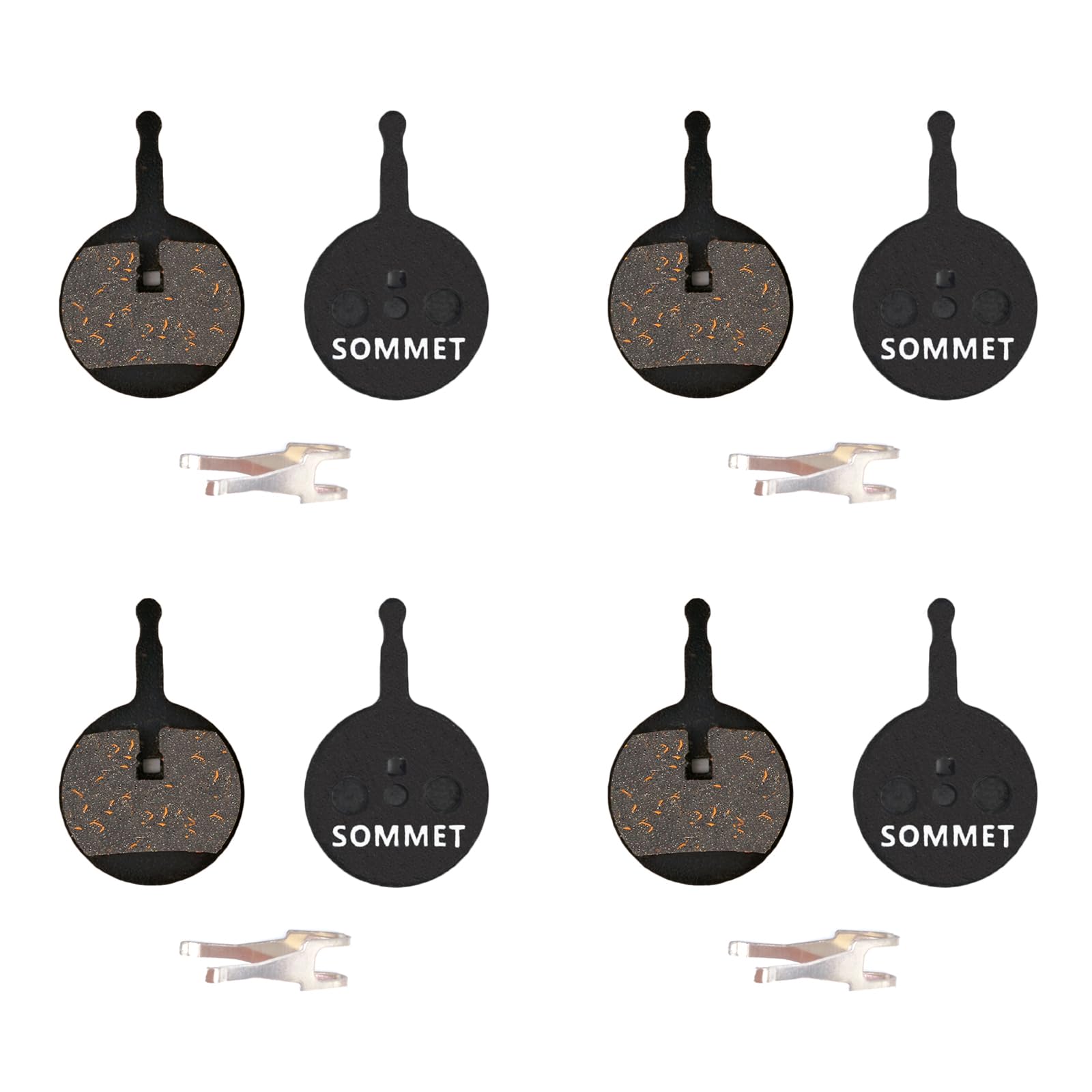 SOMMET Resin and Semi-Metallic Disc Brake Pads fit for AVID BB5 PROMAX DC710 DC720 DC913