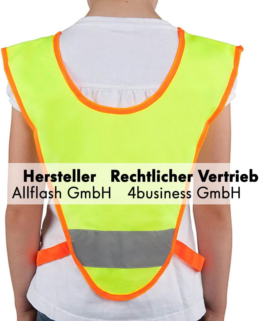 Brustüberwurf gelb Größe unisize für Kinder