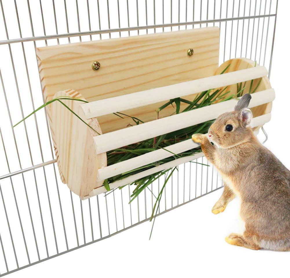 hanging rabbit feeder