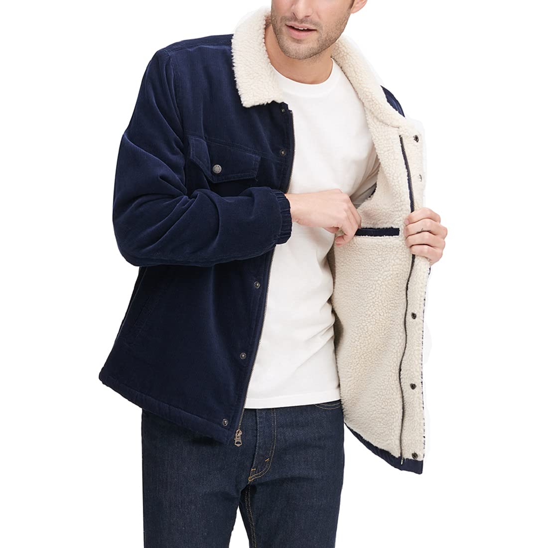 Levi's Men's Corduroy Sherpa Trucker Jacket - Choose SZ/color