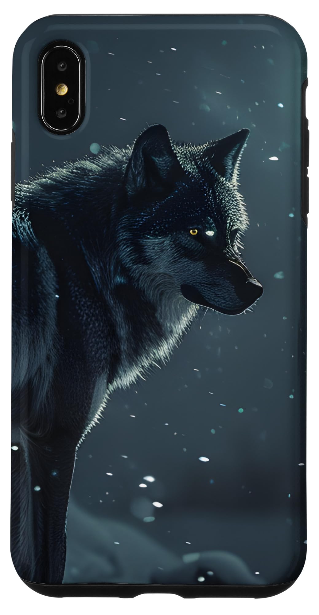 iPhone XS Max Wolf In A Cold Snowstorm Case