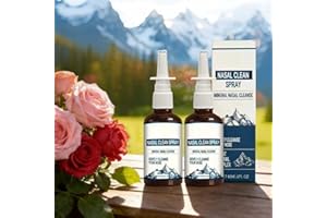 2Pcs Nasal Spray - Natural No Drip Clear Nasal Spray for Women Men