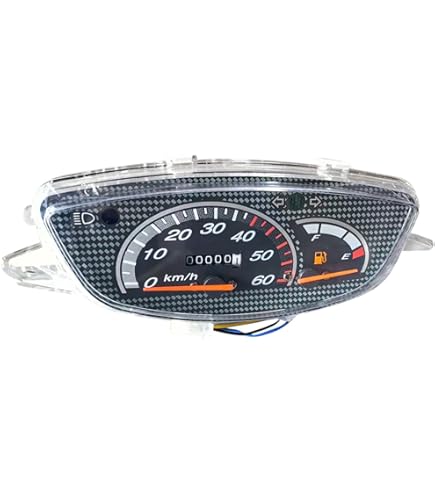 Yctze Ingranaggio Tachimetro 12mm Con Cavo 100cm Per Scooter GY6 50cc 150cc – Ricambio In Lega Di Alluminio E PC