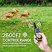 FunniPets Dog Training Collar for 3 Dogs, 2600ft Range Dog Shock Collar with Remote for Medium and Large Dogs,4 Training Modes Light Beep Vibration Shock, Safe Reflective Collarthumb 3