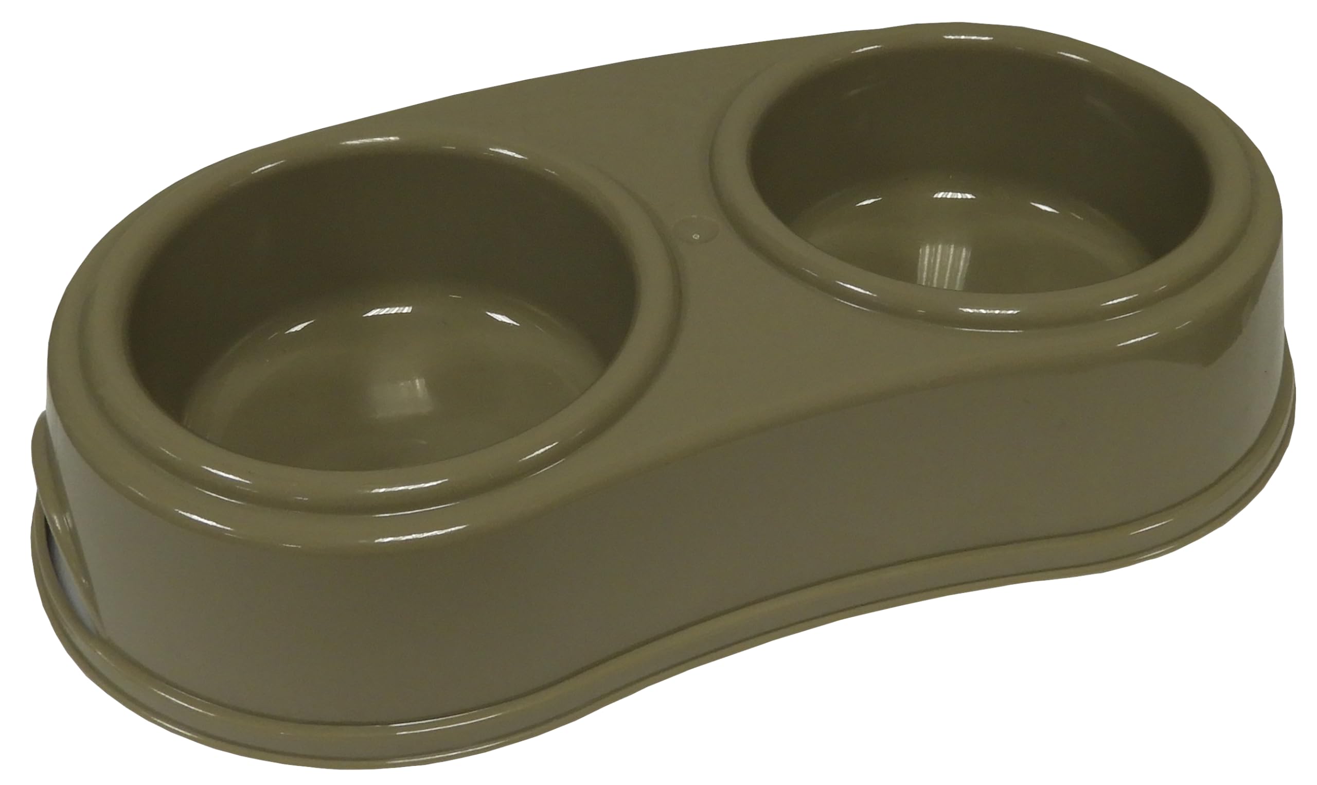 Aime Double Feeding Bowl for Dogs, Large