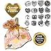 Timeline Treasures European Charm Bracelet Charms and Beads For Women, DIY Jewelry, Family Love Hearts