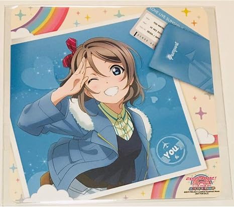 Amazon 渡辺曜 コースター Aniplus アニプレックス 韓国 3日間限定来韓記念 ラブライブ サンシャイン グッズ アニメ 萌えグッズ 通販