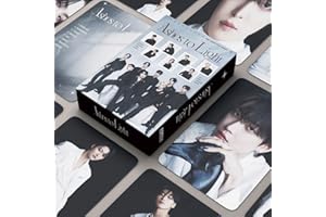 Baosai 55PCS No Repetition Lomo Cards Ashes To Light Album Photocards for Fan Collection
