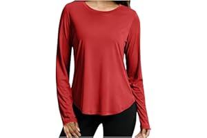 Women's Sun Shirts UPF 50+ Long Sleeve UV Protection Shirts Lightweight Quick Dry Clothing Outdoor Hiking Tops