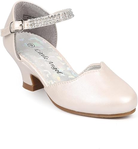 girls ivory mary janes