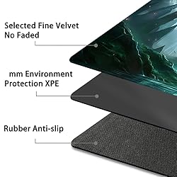 Premium Stitched MTG Playmat with Zones and