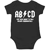CBTwear ABCD - Baby Clothes - Funny Newborn Bodysuit Outfits for Boys and Girls
