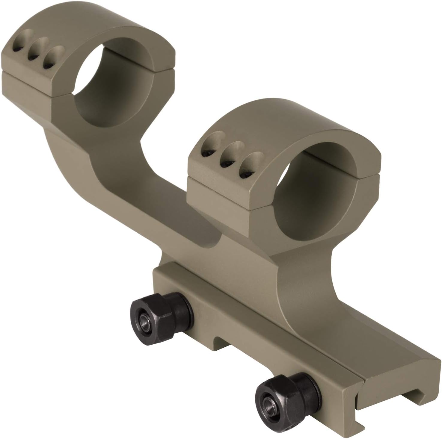 Monstrum Offset Cantilever Dual Ring Scope Mount 1 inch Diameter