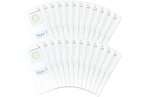 PURESTURDY 24 Pack Style 7 Vacuum bags Compatible with Bissell Power Force Vacuum Cleaners 1739 3522 3525 71Y7 3554 3545 6592 3550 3553 Series, Replace Part # 32120