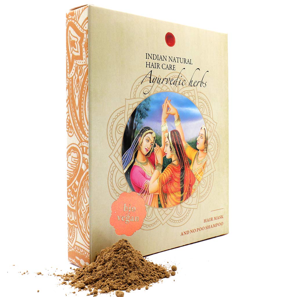 Ayurvedic Herbs for Healthy Hair - Fresh & Pure Organic - 200g - Indian Natural Hair Care