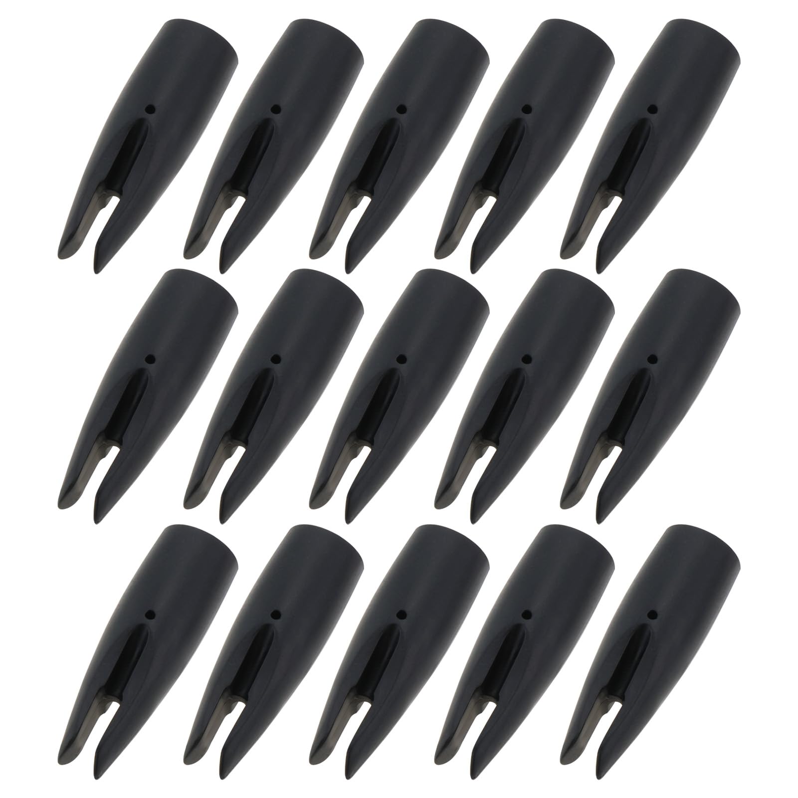Create idea 50Pcs 8mm Outsourcing Tail Archery Outsourced Arrow Tail Archery Equipment Carbon Arrow Jacket Tail Cover Hunting Bow Nock Tails Archery Accessories
