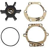 UANOFCN 09-810B-1 Water Pump Flexible Impeller for Sierra 18-45713 | Replacement Yanmar 128990-42200 Compatible With Jabscco 18653-0001