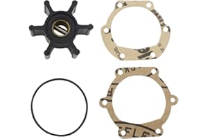 UANOFCN 09-810B-1 Water Pump Impeller Repaire Kit Flexible Rubber Replaces Impeller Jabscco 18653-0001 Yanmar 128990-42200 Sierra 18-45713 Johnson