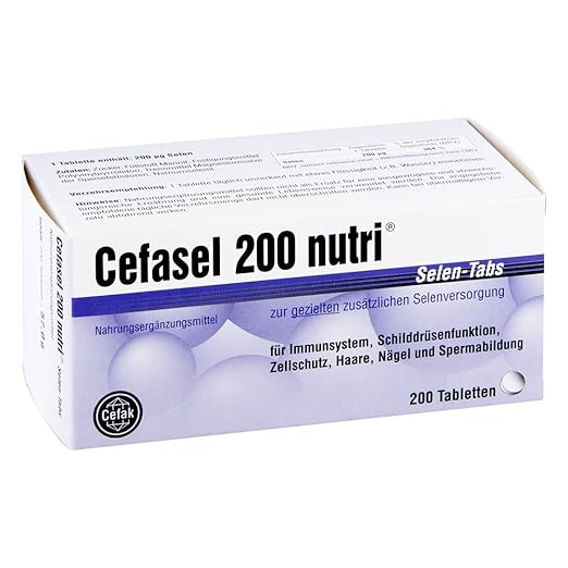 Cefasel 200 nutri Selen Tabs Tabletten 200 stk