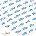 One Premium, Soft & Cozy Muslin Cotton Fitted Baby Crib Sheet. Cute Blue Prints For Boys, Infants, Toddlers Christmas, Baby Shower Gifts. Premium Machine Washable & Dryer Friendly Sheets.