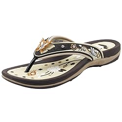 Gold Pigeon Shoes SIGNATURE Women Flip Flops for