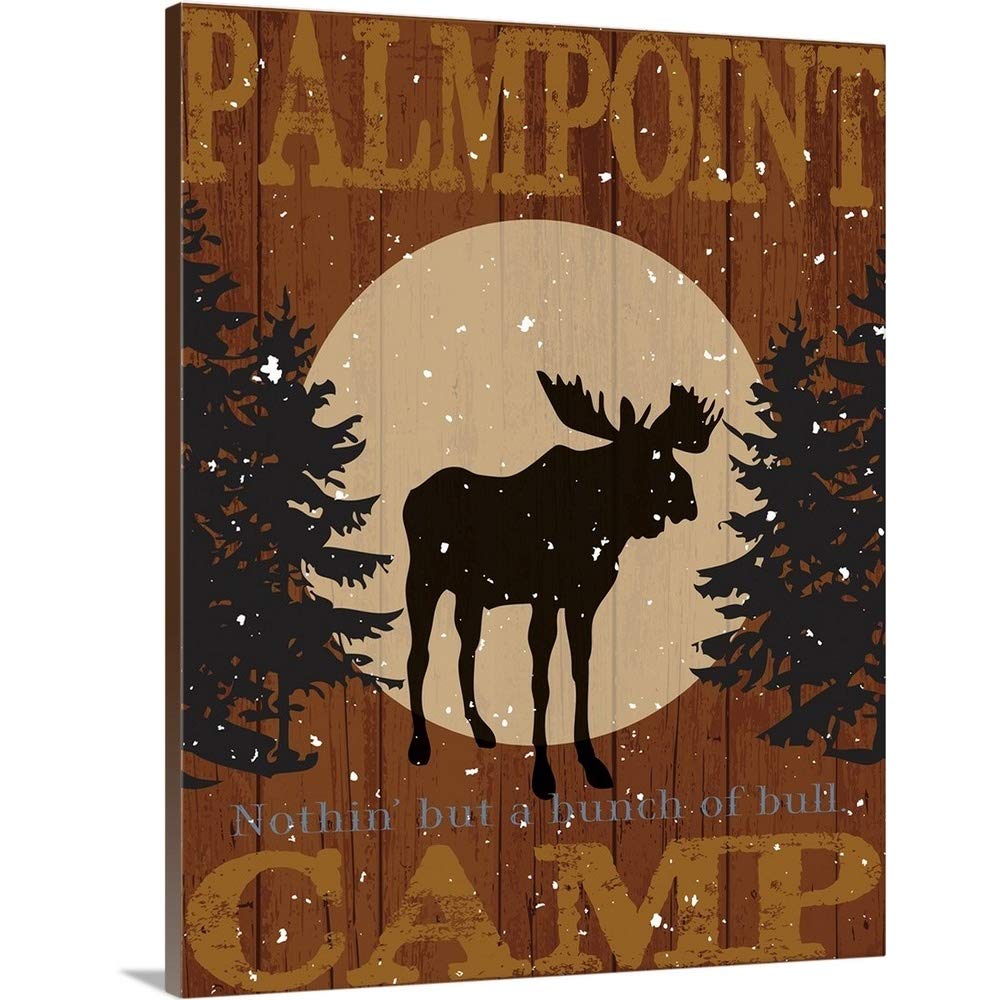 Amazon Com Greatbigcanvas Gallery Wrapped Canvas Entitled Cabin