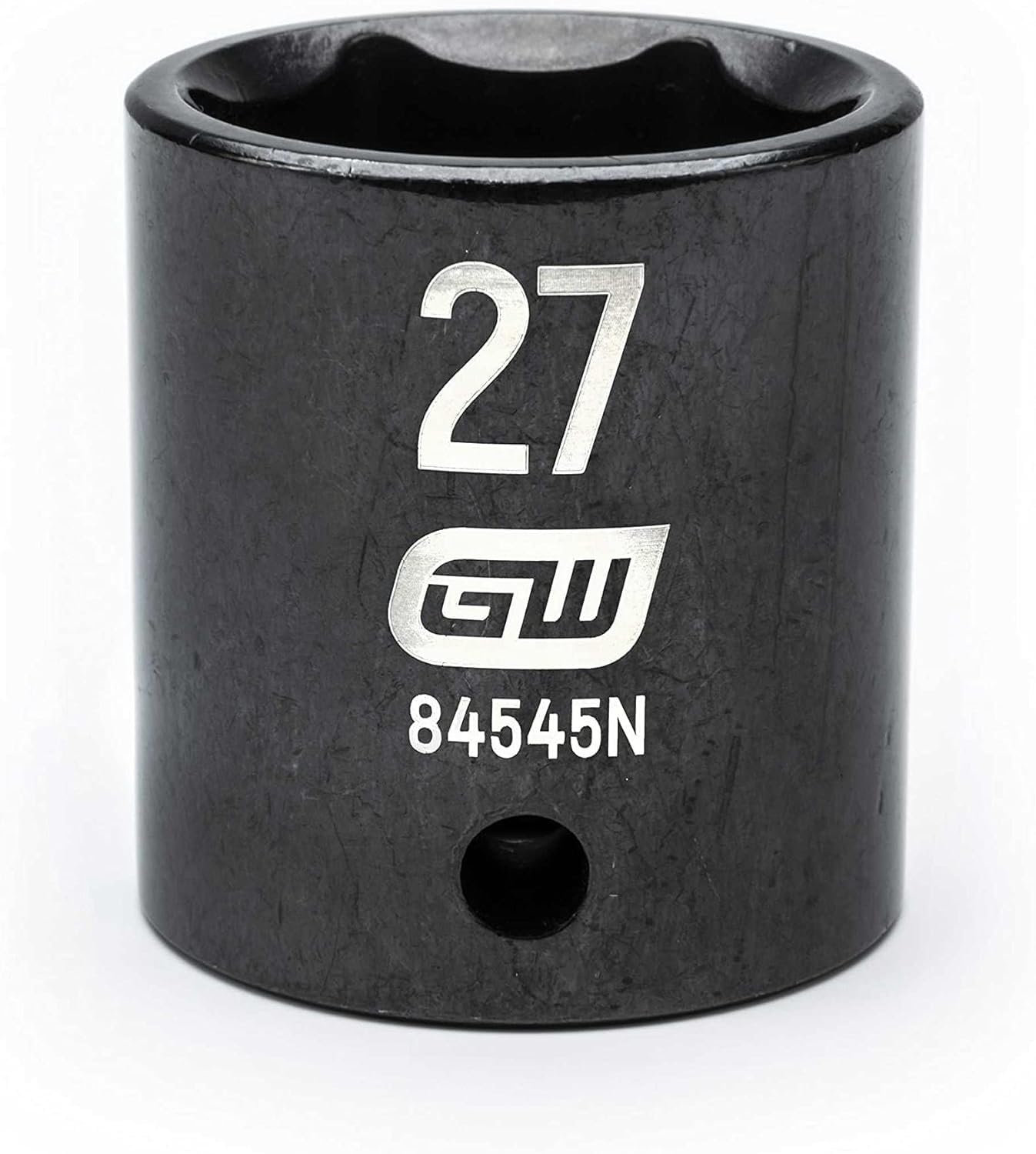 GEARWRENCH 1/2" Drive 6 Pt. Standard Impact Socket, 27mm - 84545N