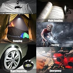 Ivylovme Mini COB Keychain Light, Rechargeable