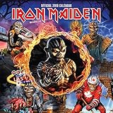 Iron Maiden 2018 12 x 12 Inch Monthly Square Wall Calendar by Global, Heavy Metal Rock Music Band (Multilingual Edition)