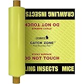 Catchmaster Catch Zone Pest Boundary Roll 60ft, Glue Trap Roll, Rodent Tape | Sticky Trap Roll For Mice, Lizards, Spiders &amp; Crawling Insects, Cut To Size Pest Barrier For Garage, Basement &amp; Warehouse