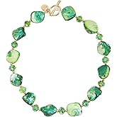 Firstmeet Natural Shell Pearl Choker Handmade Summer Boho Necklace for Women Beach Summer Holiday Gift