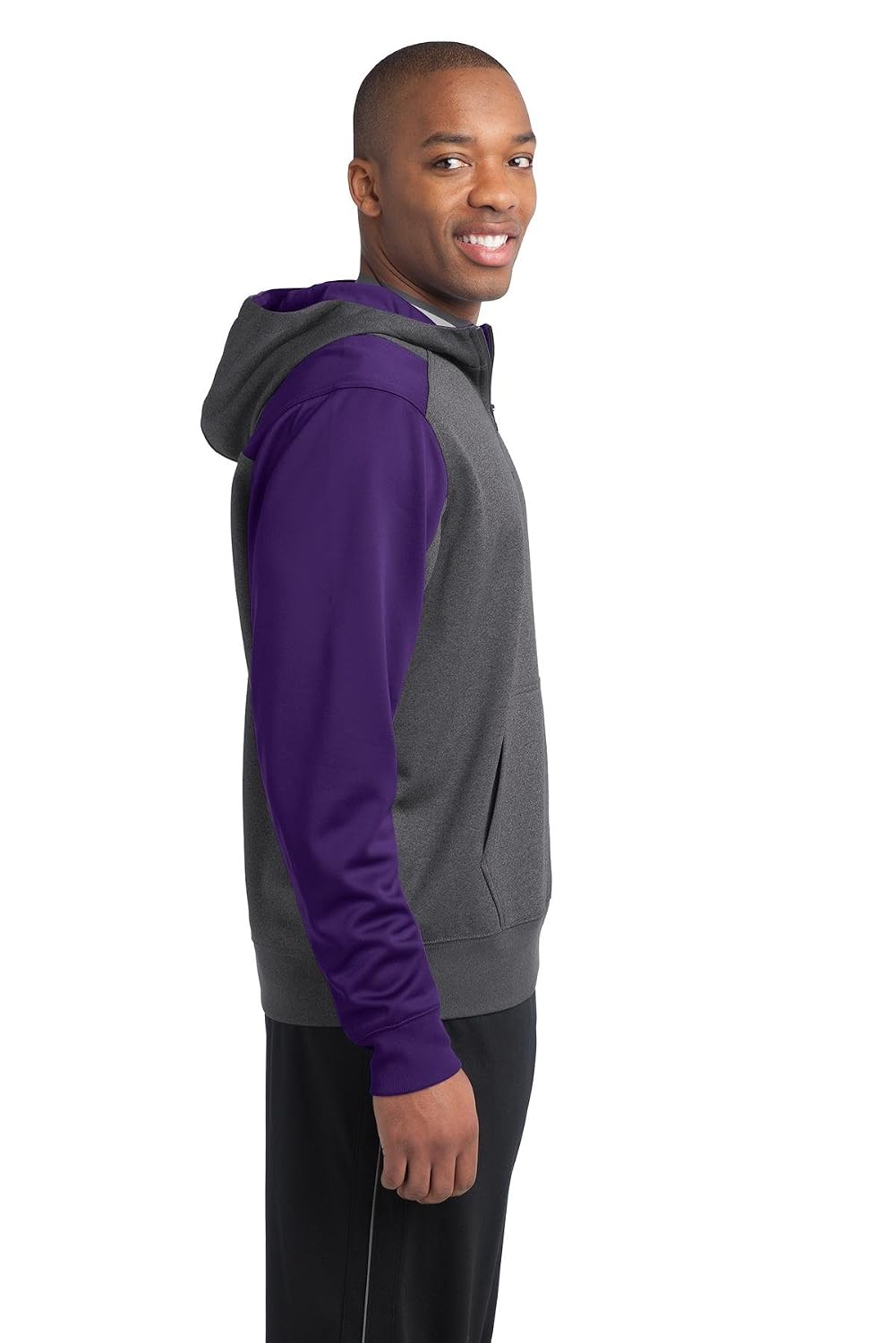 Tech Fleece Colorblock 1/4-Zip Hooded 