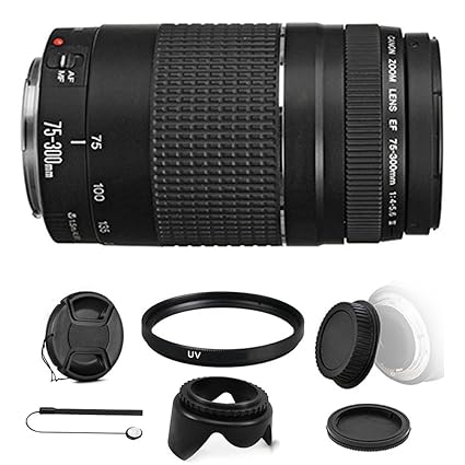 Canon EF 75 - 300 mm f/4 - 5.6 III USM teleobjetivo Zoom para ...