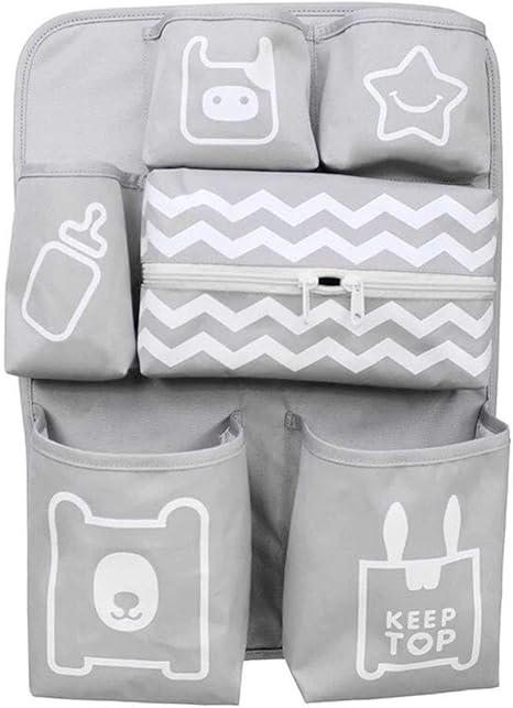Amazon ベビーベッド収納 ベビーベッドサイド収納袋 Douya おむつ収納袋 ウォールポケット サイドバッグ 大容量 あかちゃん おむつ おもちゃ 小物収納ケース 子供部屋収納 ベビー用品 子育て 出産祝い 1 ウォールポケット オンライン通販