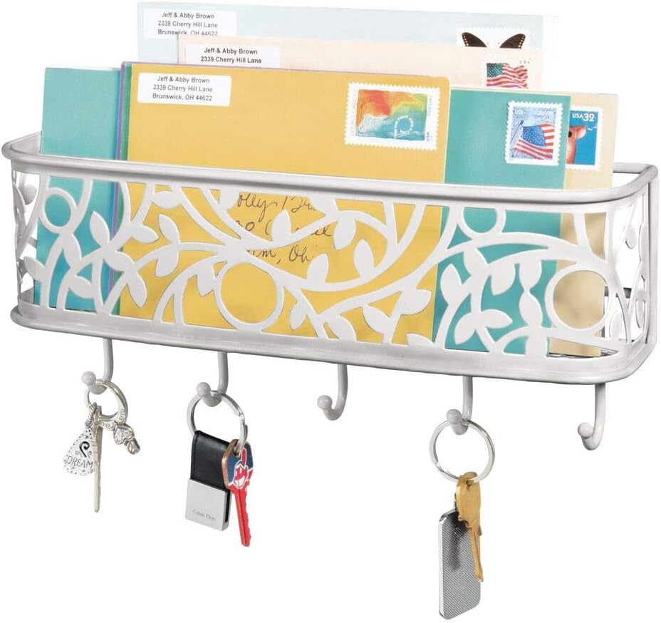 Gimars 20 Set Portachiavi Con Moschettoni Girevoli E Anelli/Portachiavi