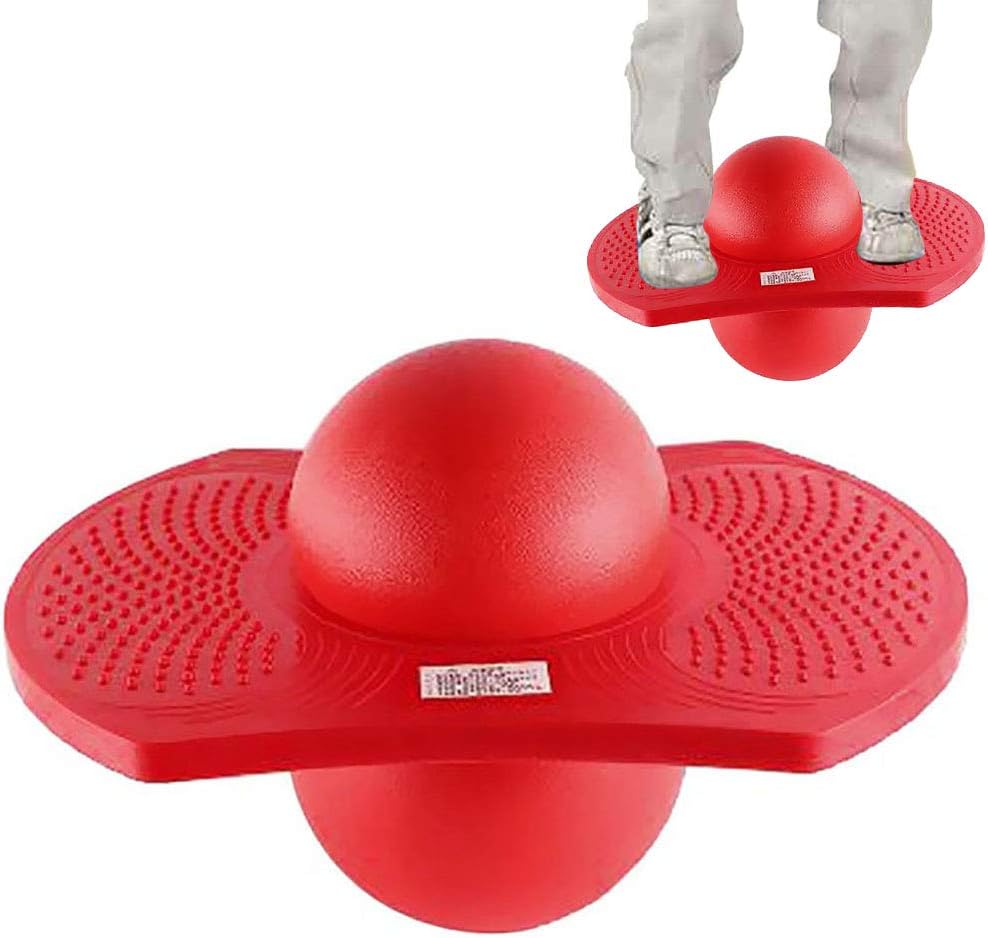 B bangcool Pogo Ball Thick Balance Jump Ball Exercise Ball for Kids Adults