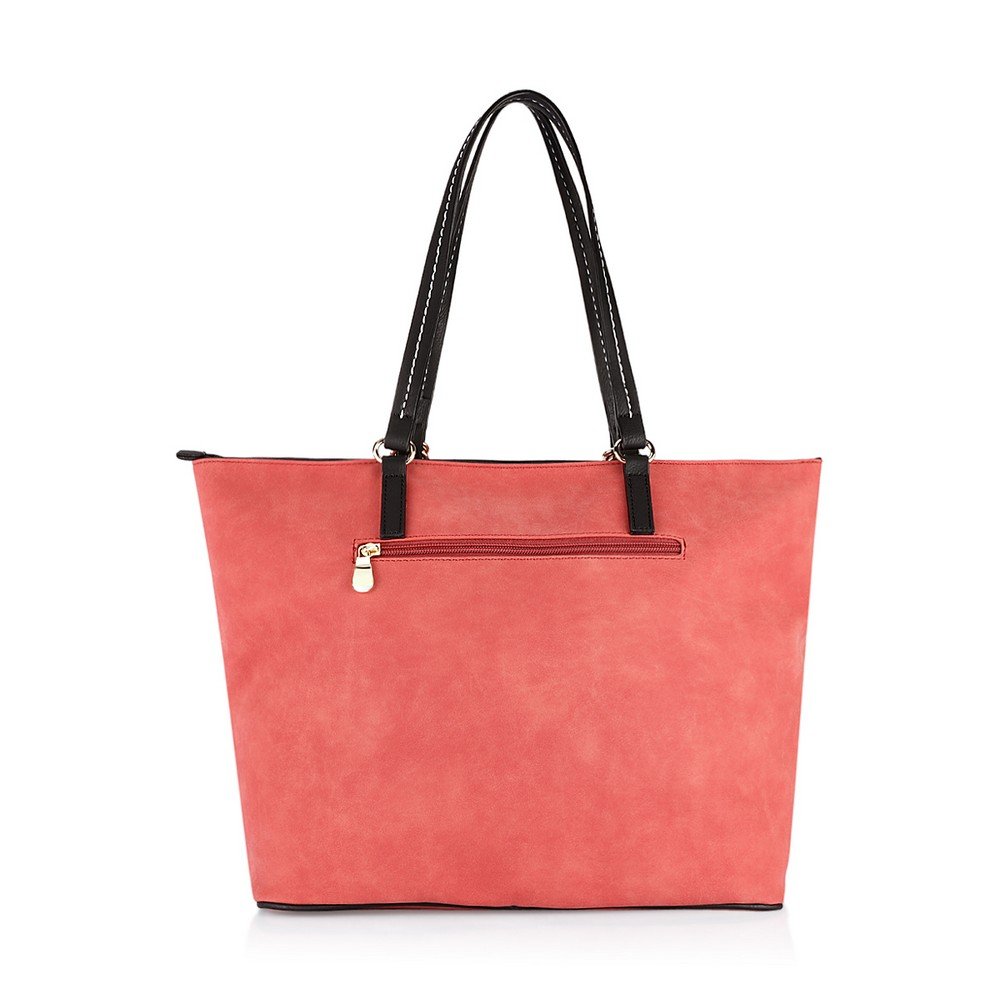 caprese delphy women's tote bag (red)