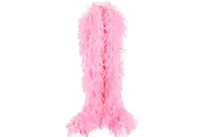 THARAHT Chandelle Feather Boa 19 Color-38g/55g100g 2Yard Dancing Wedding Party Halloween Costume Decoration Feathers boa