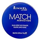 Rimmel London Match Perfection Silky Loose Face Powder, 001 Transparent, 10 g