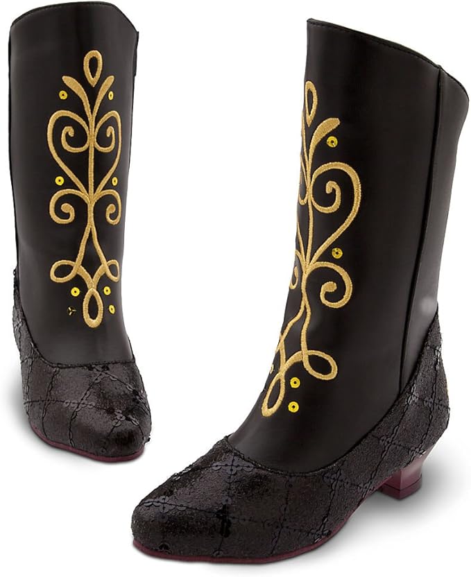 Disney Store Frozen Anna Boots Shoes Girl Size