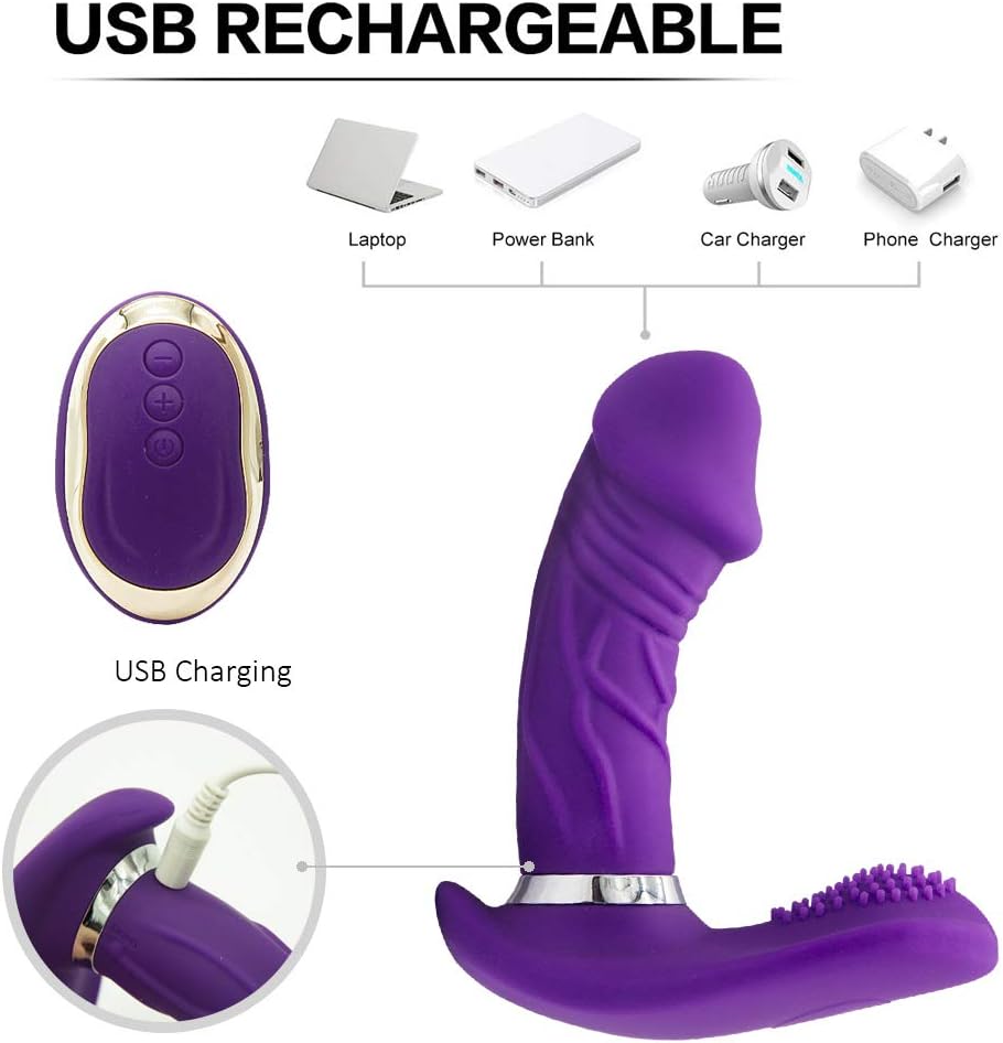 SHUWOFACAI Masager Rechargeable Multi Speed Adùlt Women Strong Vibrating Toys Rechargeable Powerful Vibration Modes 3D Sexy Lingerie for Women Sucking Toys for Women