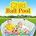Kids Pop Up Ball Pool, Casa Mall Baby Play Toys Ball Pit Pool for Indoor and Outdoor, Balls Not Included (47 23.615Inch), Blue