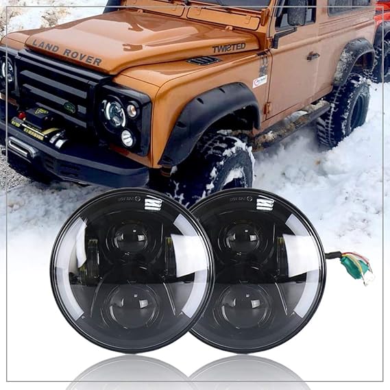 Defender LED Driving 7'' Round Headlight 110w 7inch Led Headlight