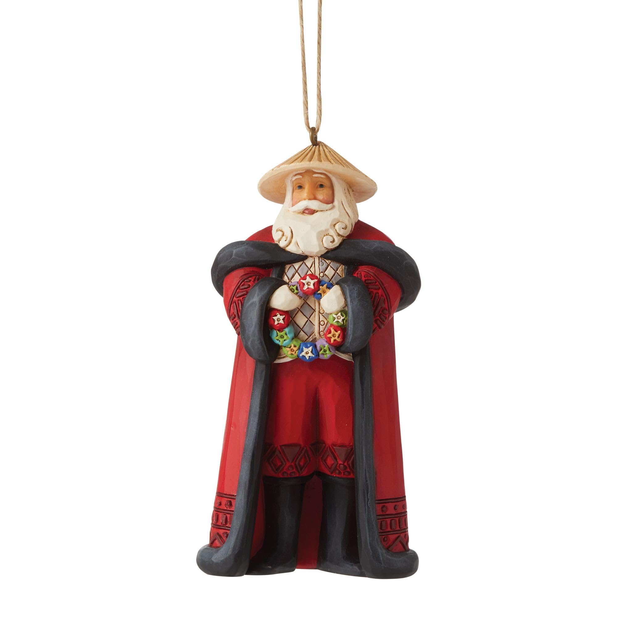 Jim Shore Filipino Santa Ho Hanging Ornament